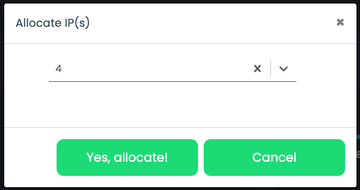 SIM2 allocate IP