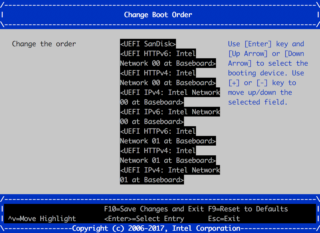 Intel Bobcat Peak 4-node server BIOS