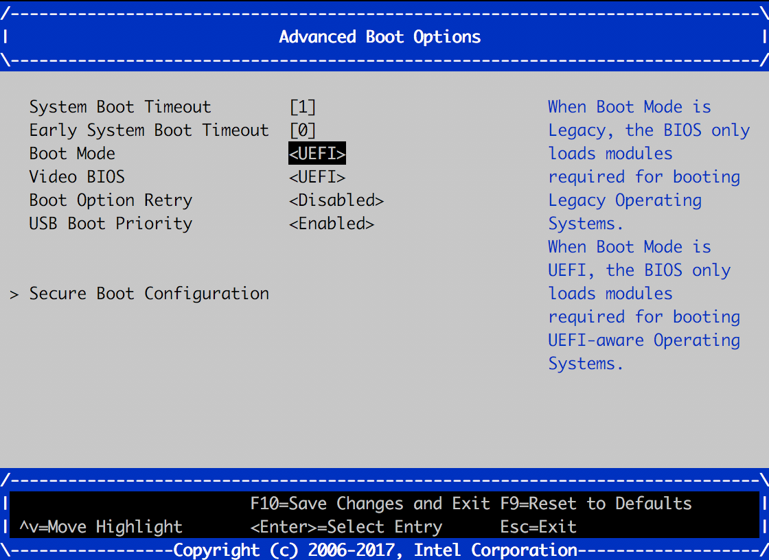 Intel Bobcat Peak 4-node server BIOS