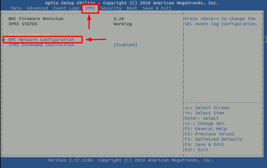 IPMI BMC option