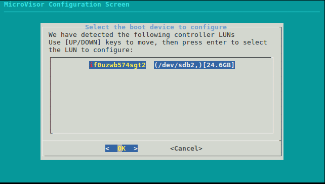 Network configuration