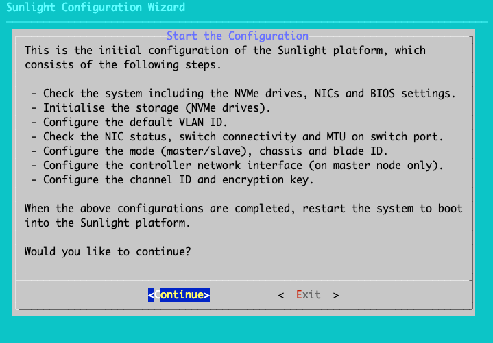 CONFIG STEPS